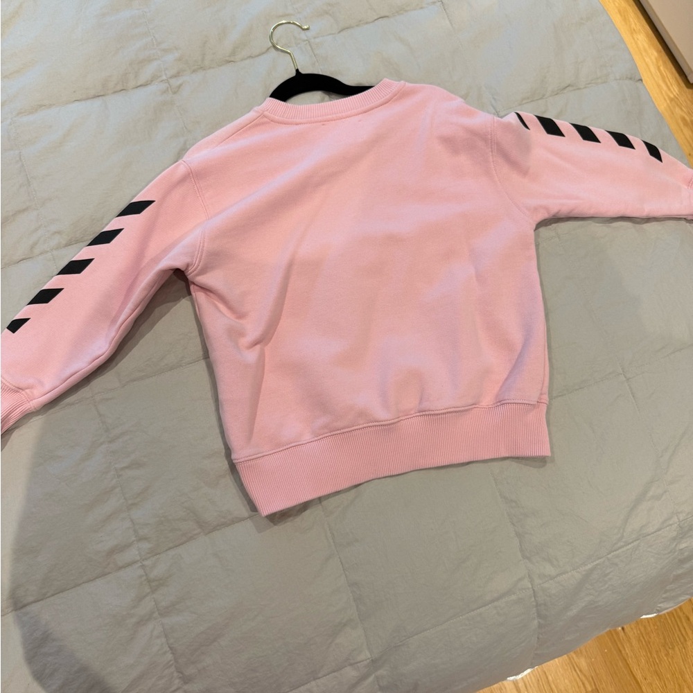 Off-White Pink and Black Crewneck Sweater - Picture 4 of 6